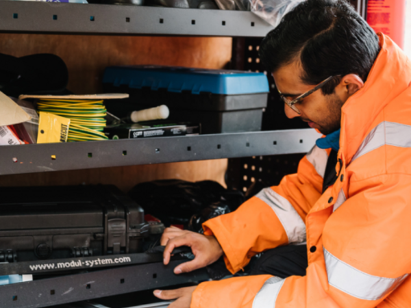 Northumbrian Water Employee working